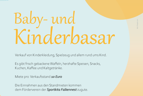 Baby- und Kinderbasar