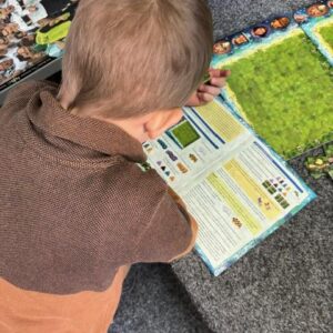 Besuch der Vorschüler in der bibliothek Falkensee